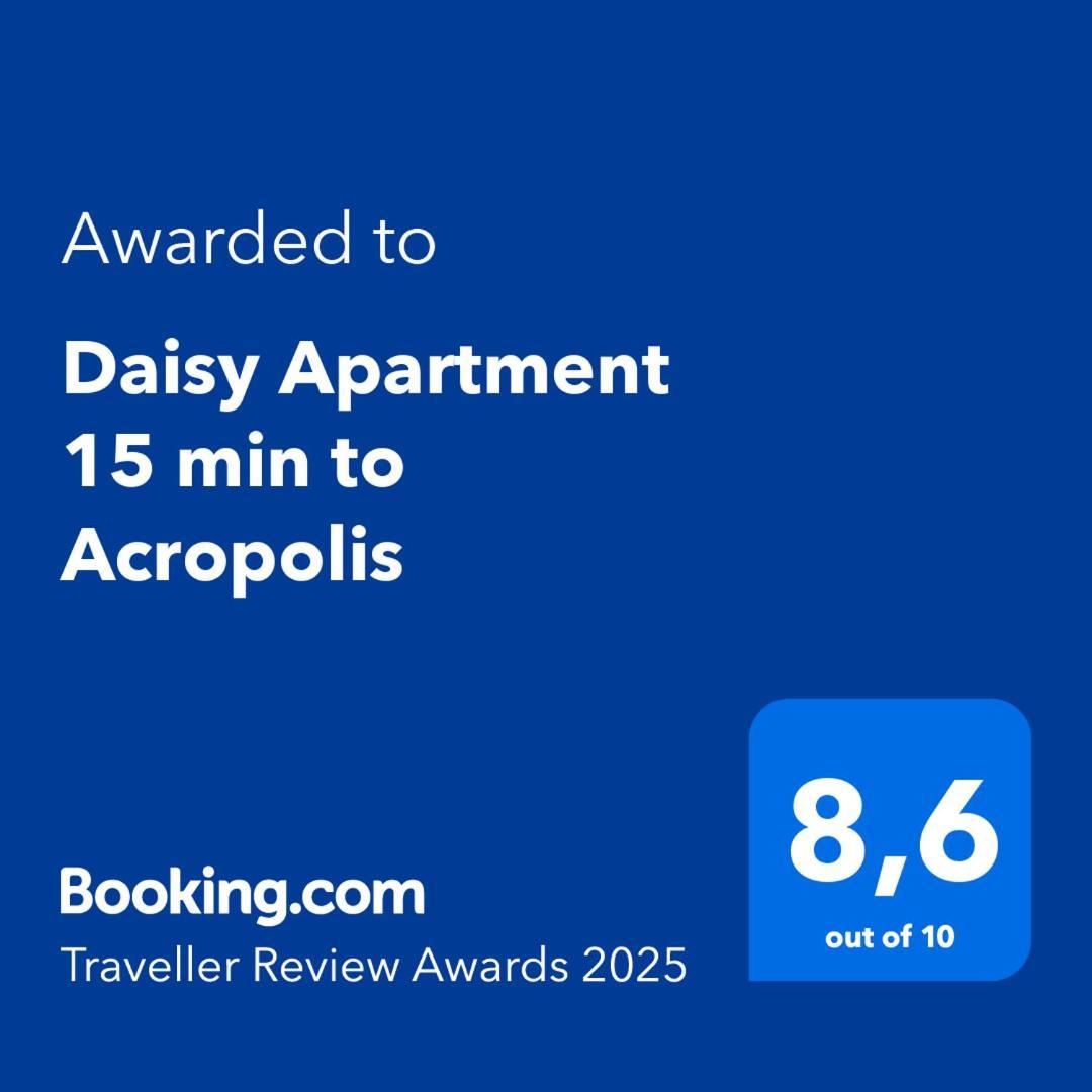 Daisy Apartment 15 Min To Acropolis Athena Bagian luar foto